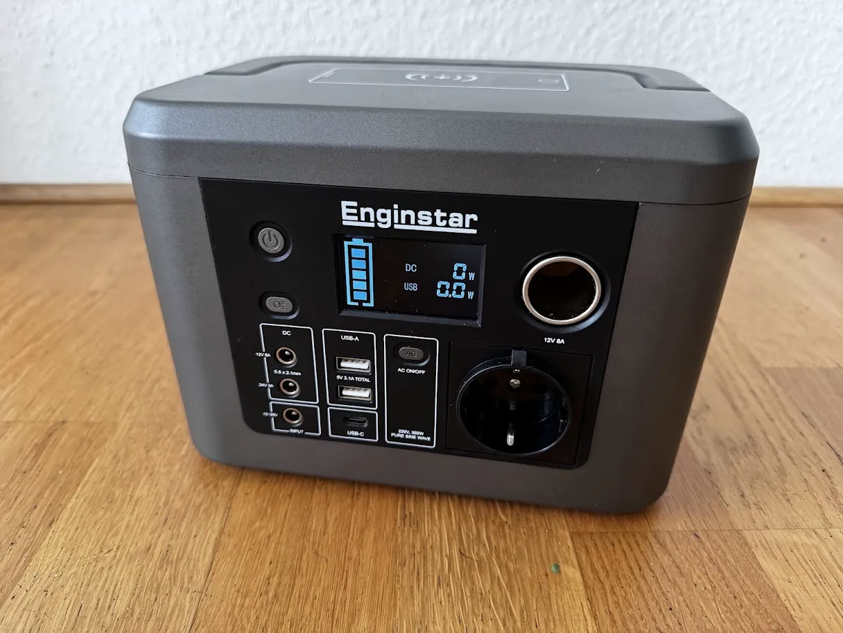 EnginStar R350 Powerstation – Tragbarer Akku