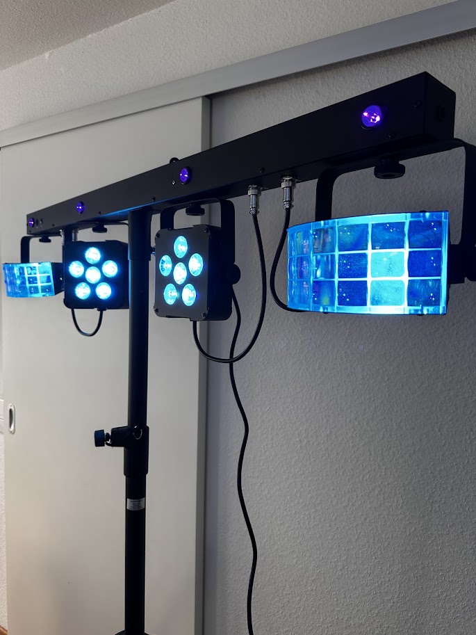 LED BossFX-2 Pro + Nebelmaschine